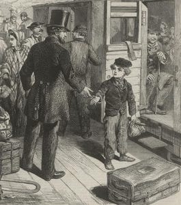 "The Railway Station; Or, the Power of Kind Words," "British Workman" 120 (1864): 477.