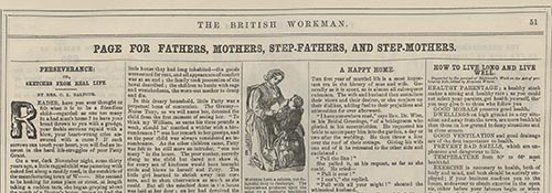 Clara Lucas Balfour. "Perseverance; Or, Sketches from Real Life." "British Workman" 13 (1856): 51.